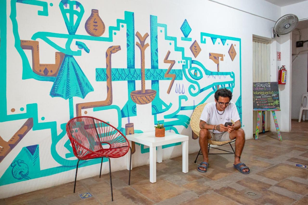 Terraza Dzahui H Hostel Пуерто Ескондидо Екстериор снимка
